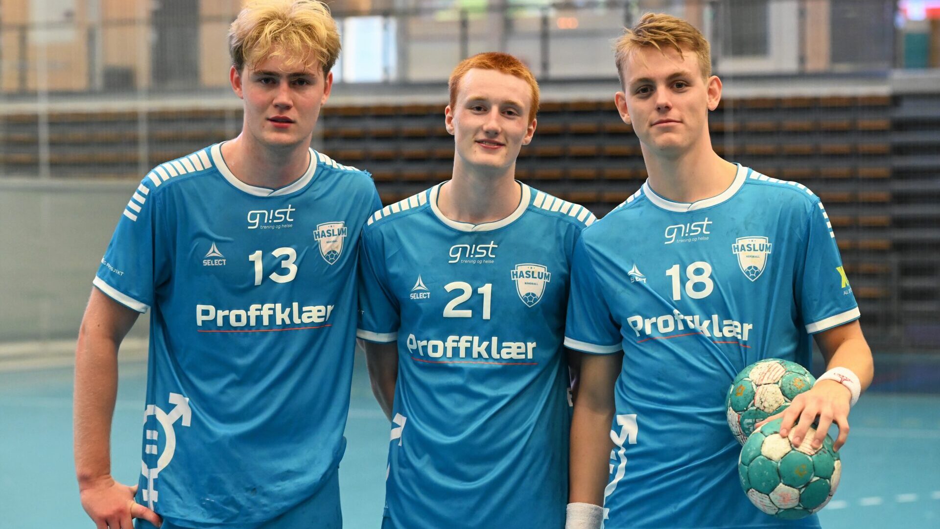 De tre spillerne
