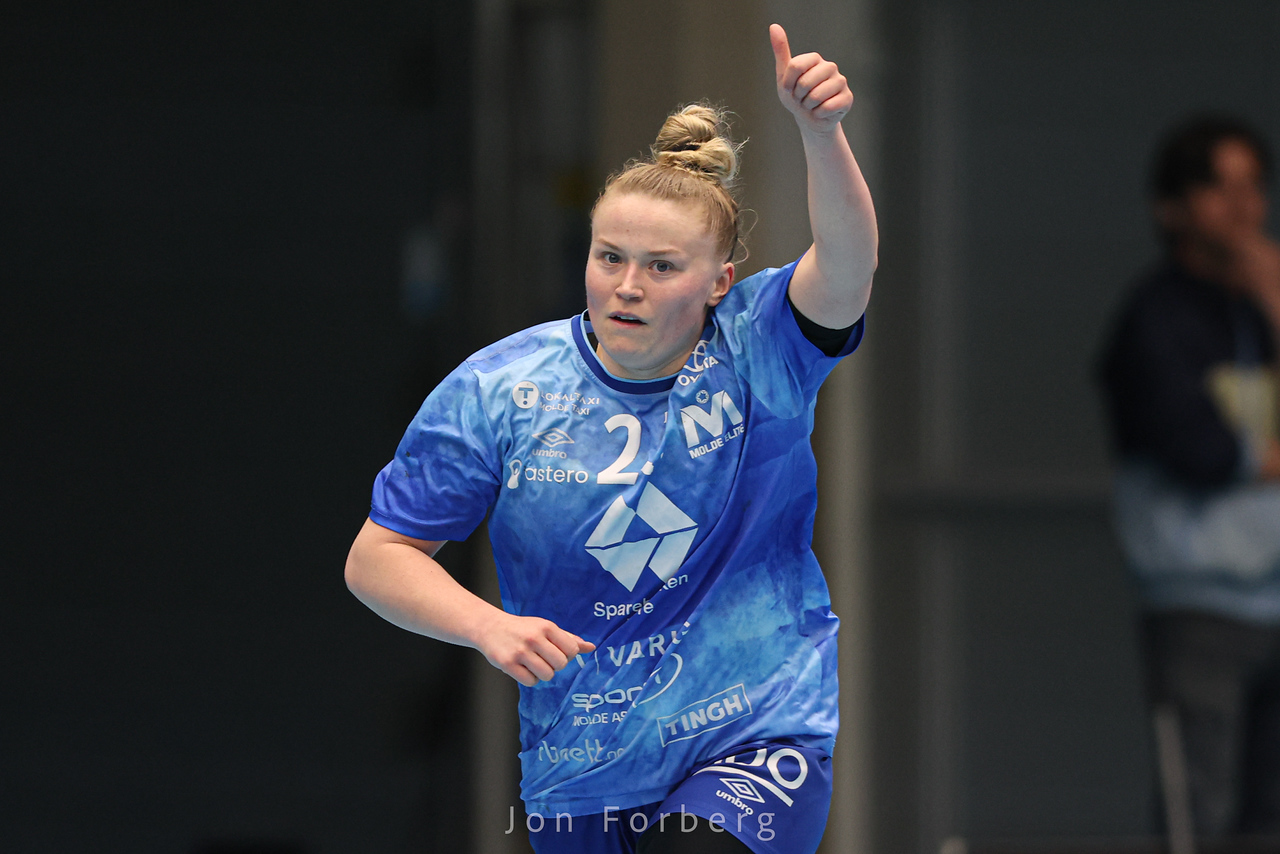 Maja Muri scoret elleve mål og ble nok en gang kåret til lagets beste. Foto: Jon Forberg